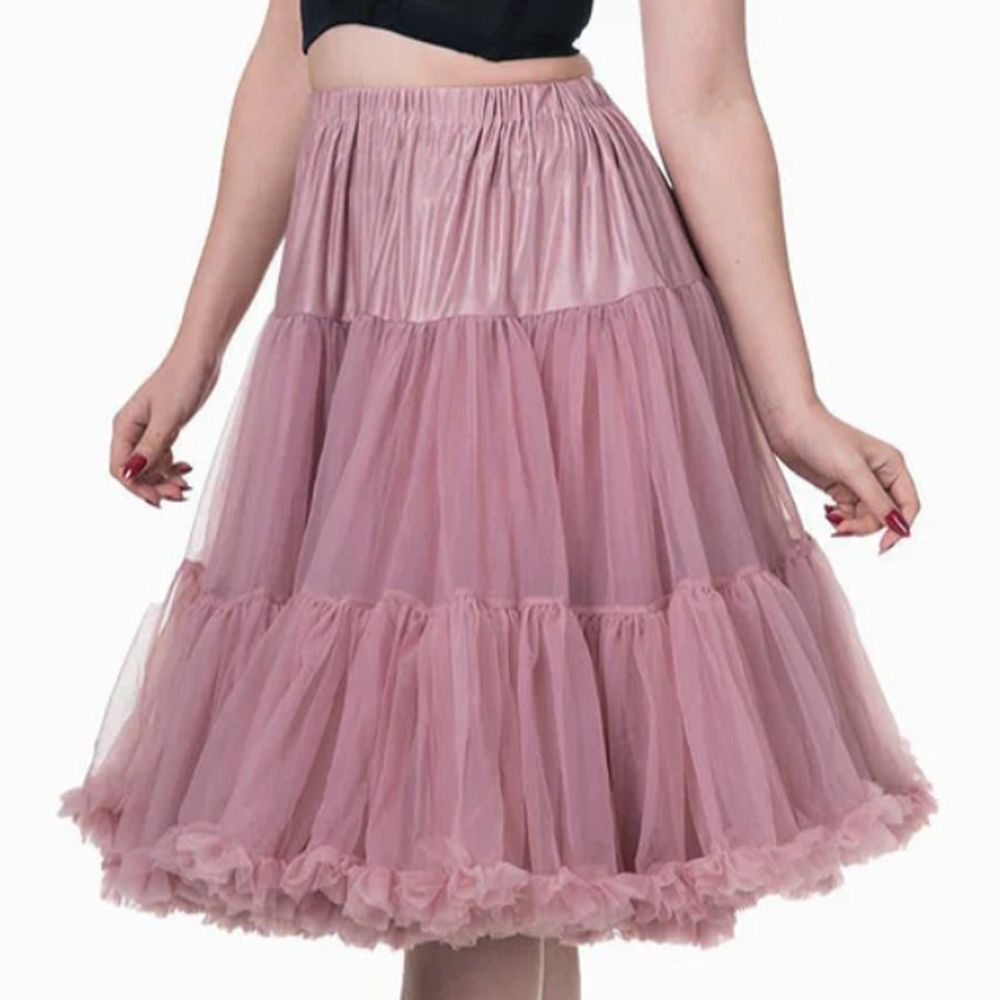 26" Banned Lifeforms Petticoat - Vintage Pink