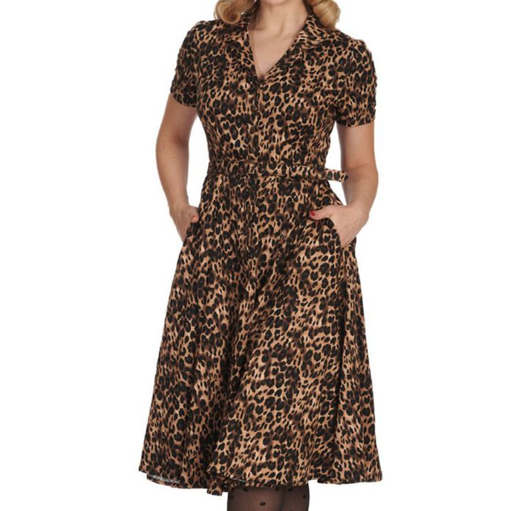 Banned Cheetah Girl Dress - Leopard