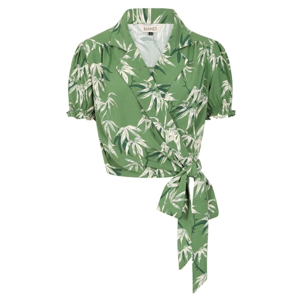 Banned Bamboo Blouse - Green