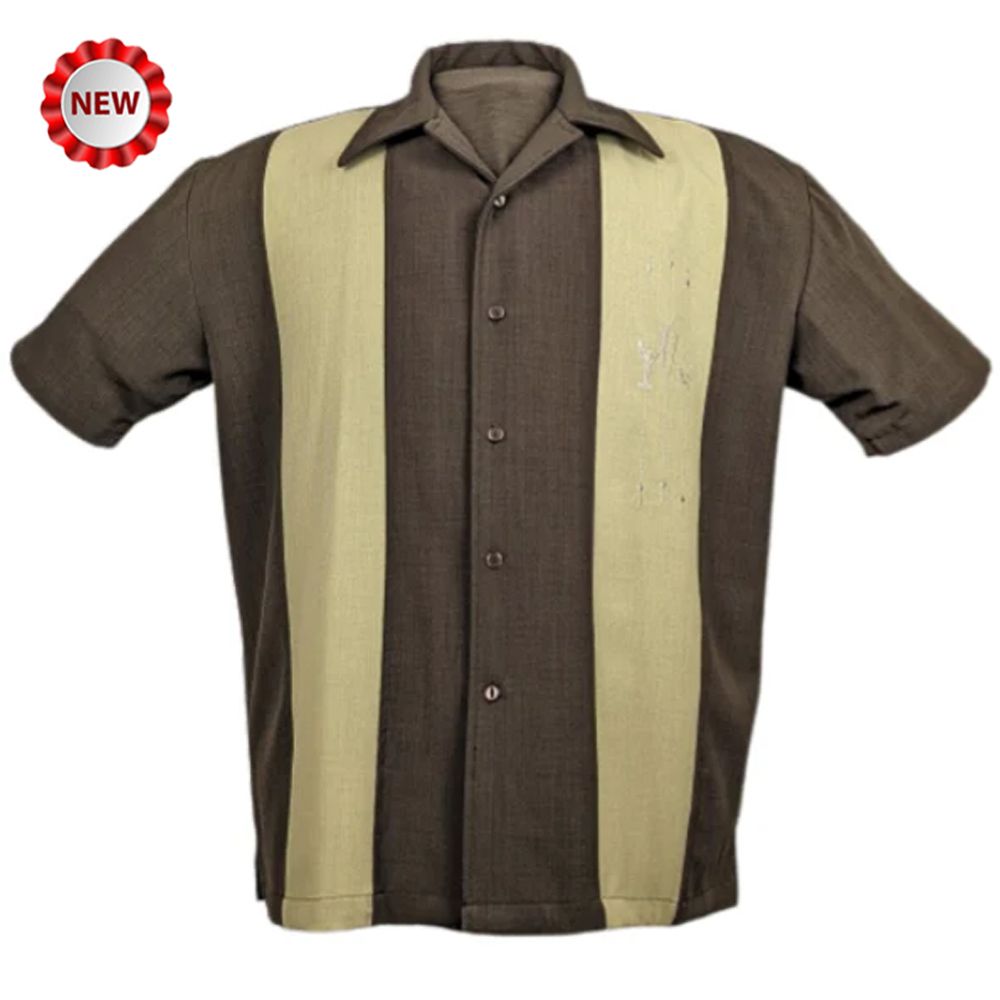 Steady Clothing Shakedown Button Up Shirt - Coffee/Moss