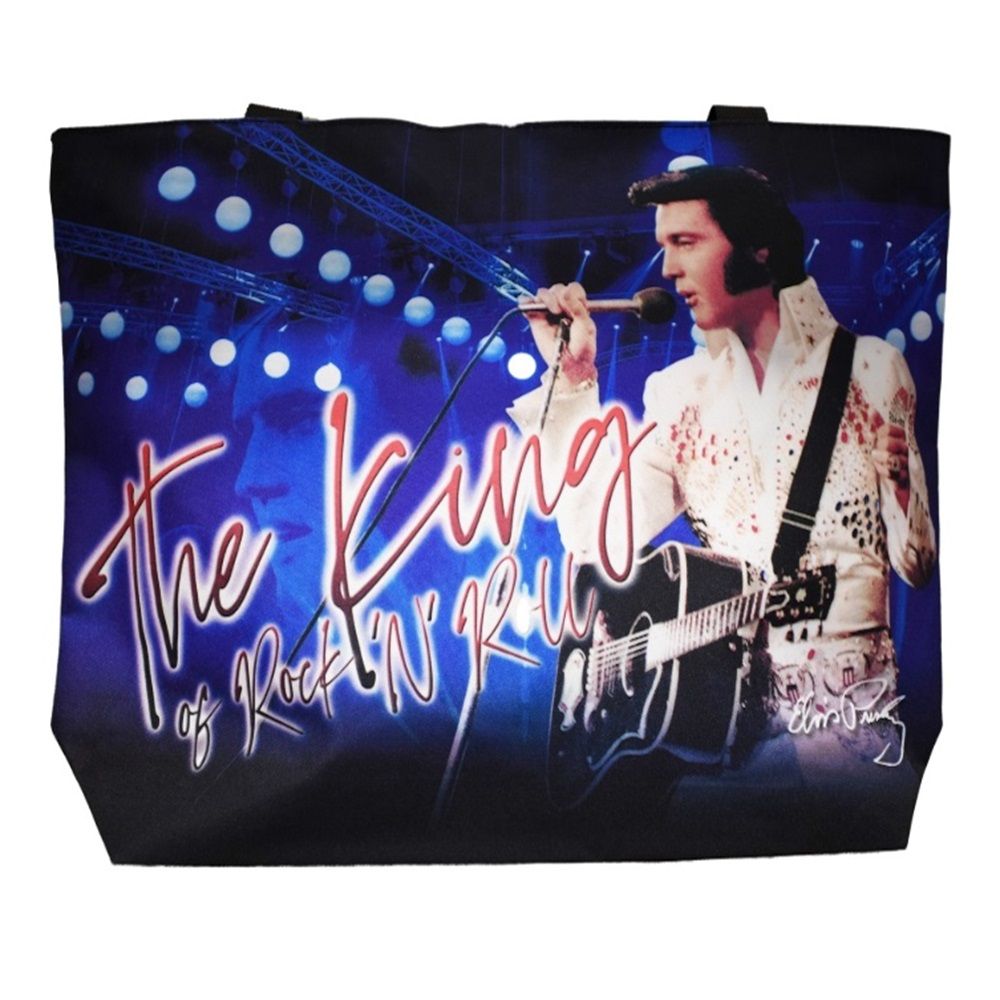 Elvis Presley Tote Bag - The King of Rock N Roll
