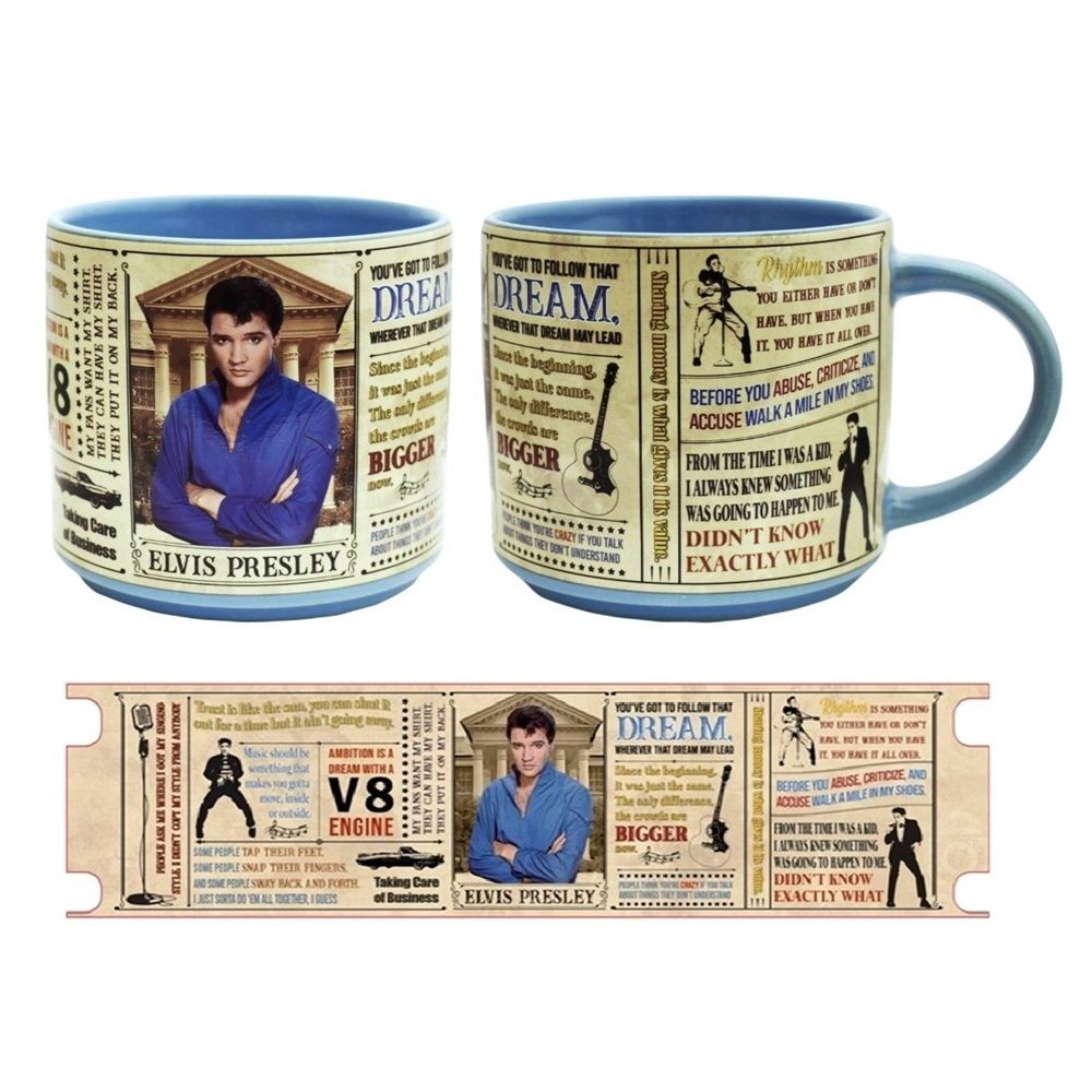 Elvis Presley Quotations Mug
