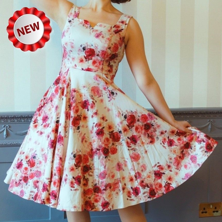 Hearts & Roses Scarlett Bloom Swing Dress