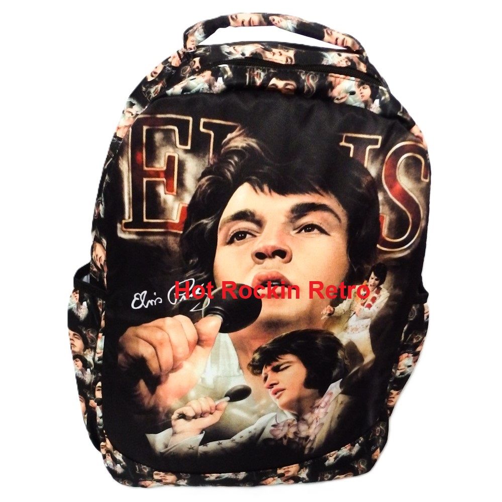Elvis Presley Waterproof Backpack Bag - Aloha Elvis