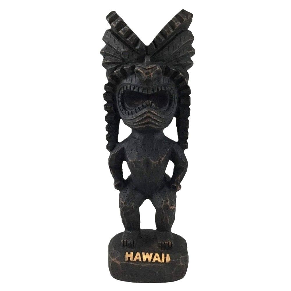 Ancient Hawaiian Tiki Statue - "KU" God