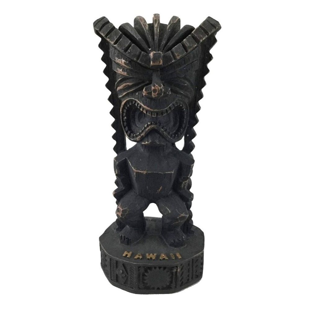 Ancient Hawaiian Tiki Statue - God of Money