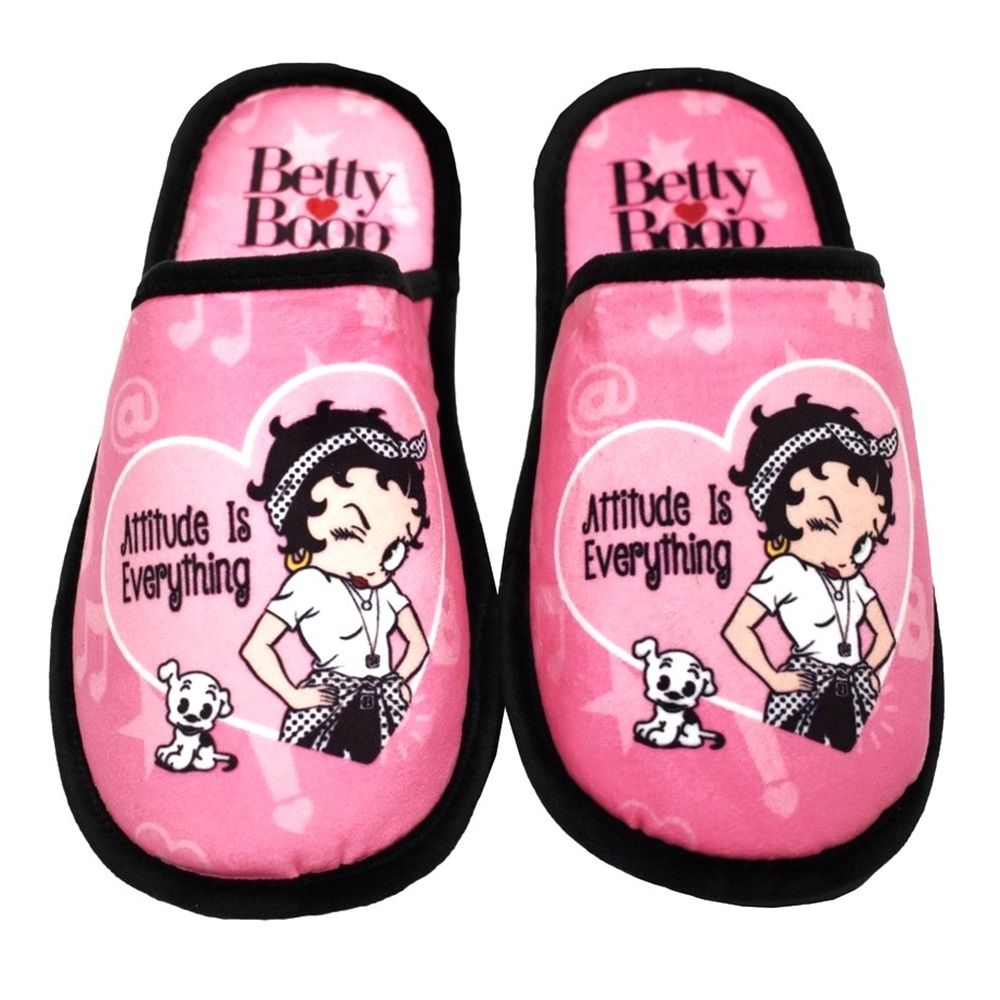 Betty Boop Slippers - Attitude Is Everything