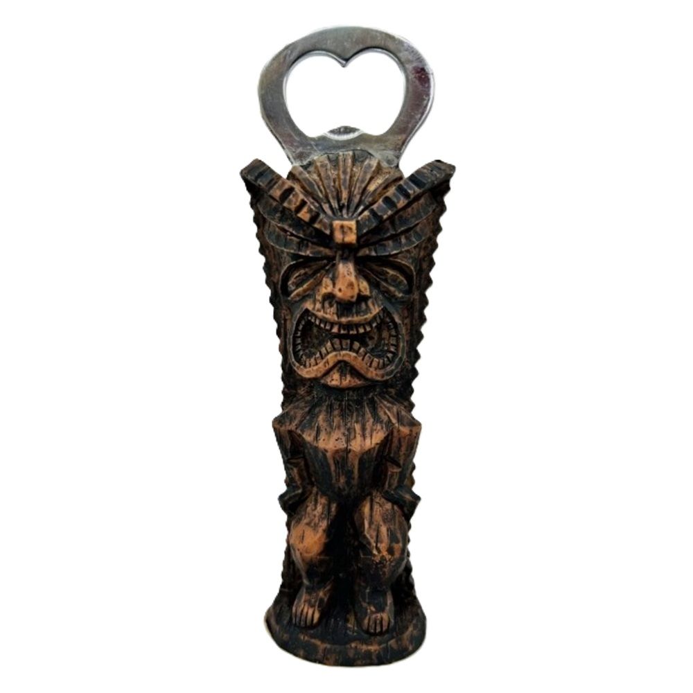 Ancient Hawaiian Tiki Money God Bottle Opener