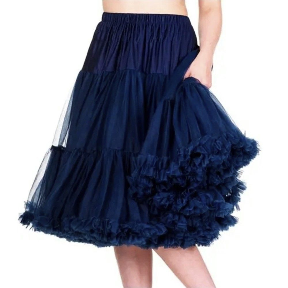 26" Banned Lifeforms Petticoat - Night Blue
