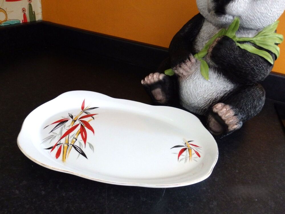Alfred Meakin Oval "Bamboo" Platter
