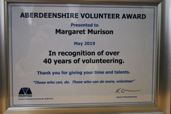 Margaret Murison certificate