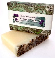 GLEN of TRANQUILITY - lavender, patchouli & frankincense  handmade soap (click on picture for more info)