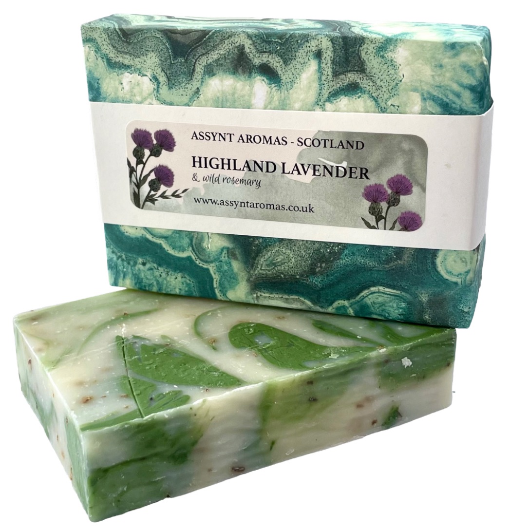 HIGHLAND LAVENDER & WILD ROSEMARY - handmade soap (click on picture for more info)
