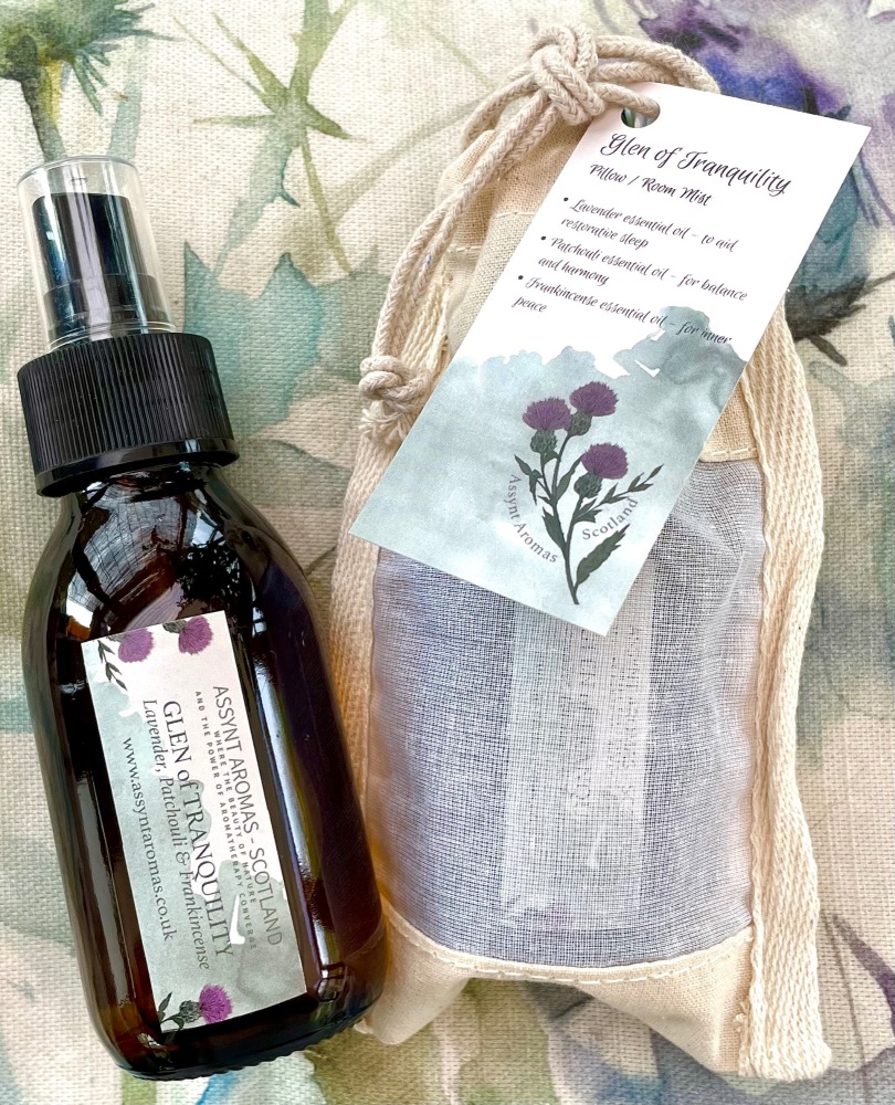 Glen of Tranquility - Aromatherapy Pillow / Room Mist (click on picture for