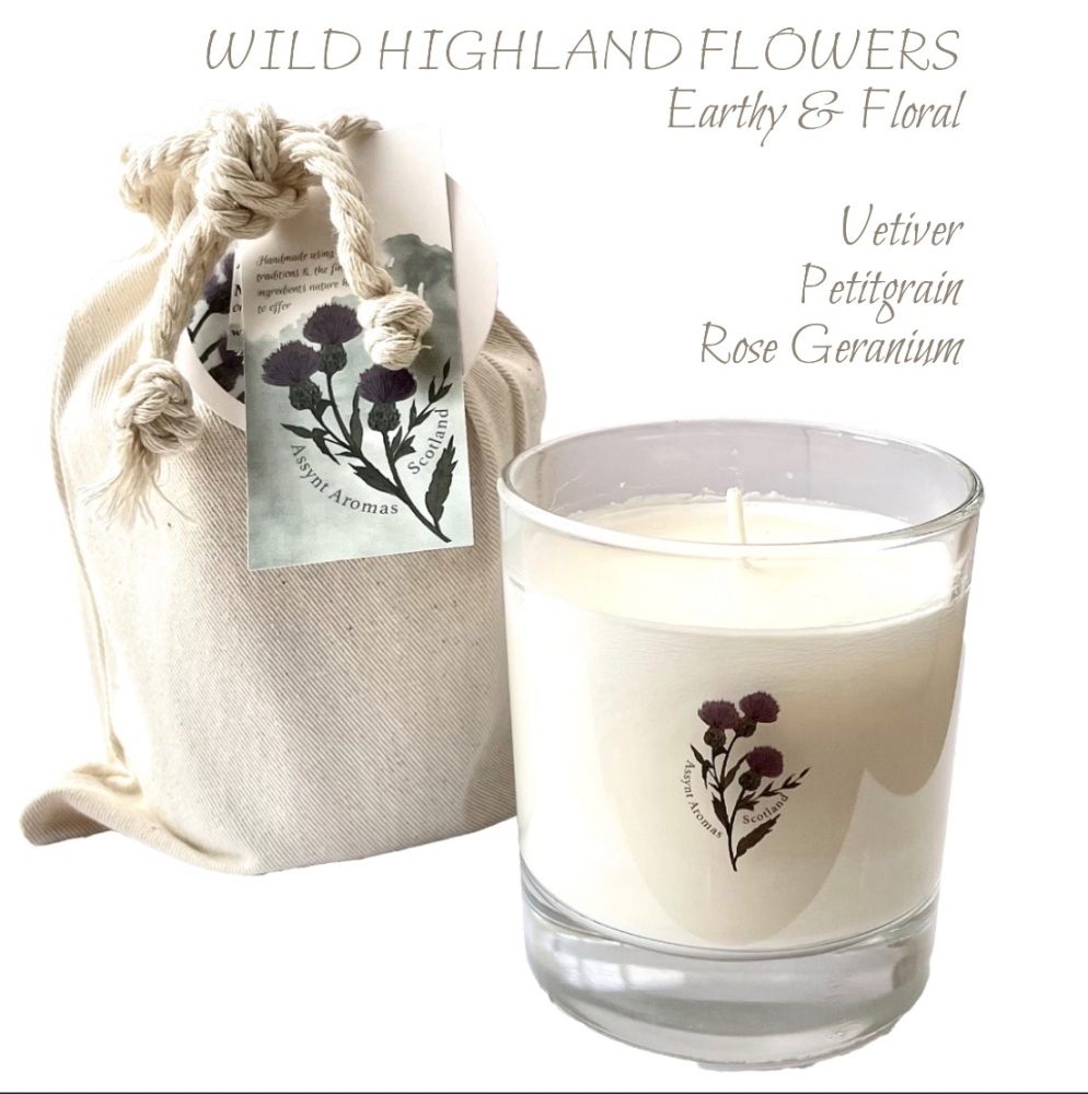 WILD HIGHLAND FLOWERS - vetiver, petitgrain & rose geranium. ( to be discontinued, only available while stock lasts)