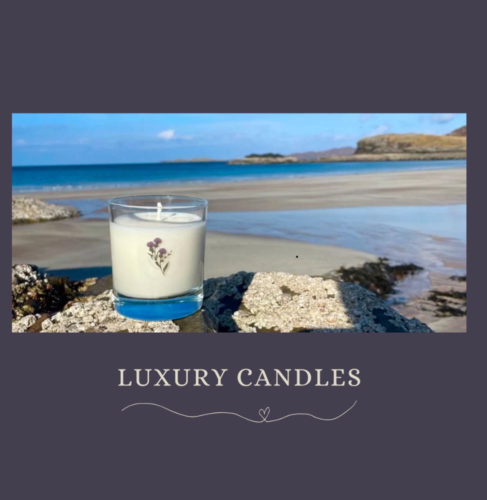 LUXURY CANDLES in GLASS