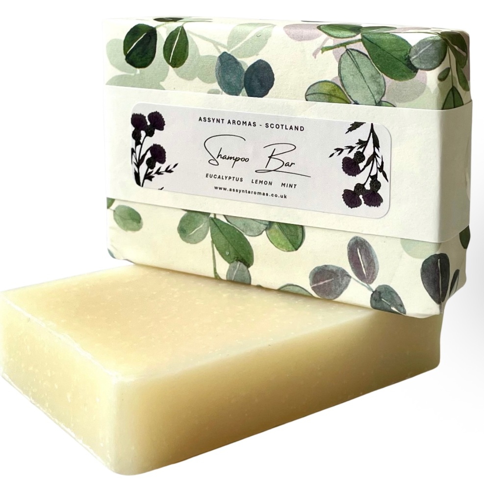 SHAMPOO & BODY BAR - Eucalyptus , Lemon & Mint (suitable for normal - dry hair)
