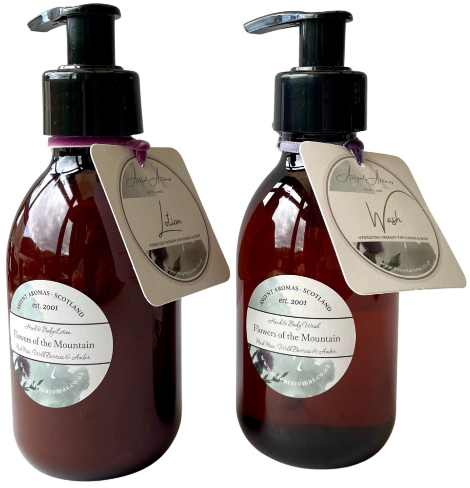 FLOWERS of the MOUNTAIN  - body & hand moisturising lotion / wash 200ml. ro