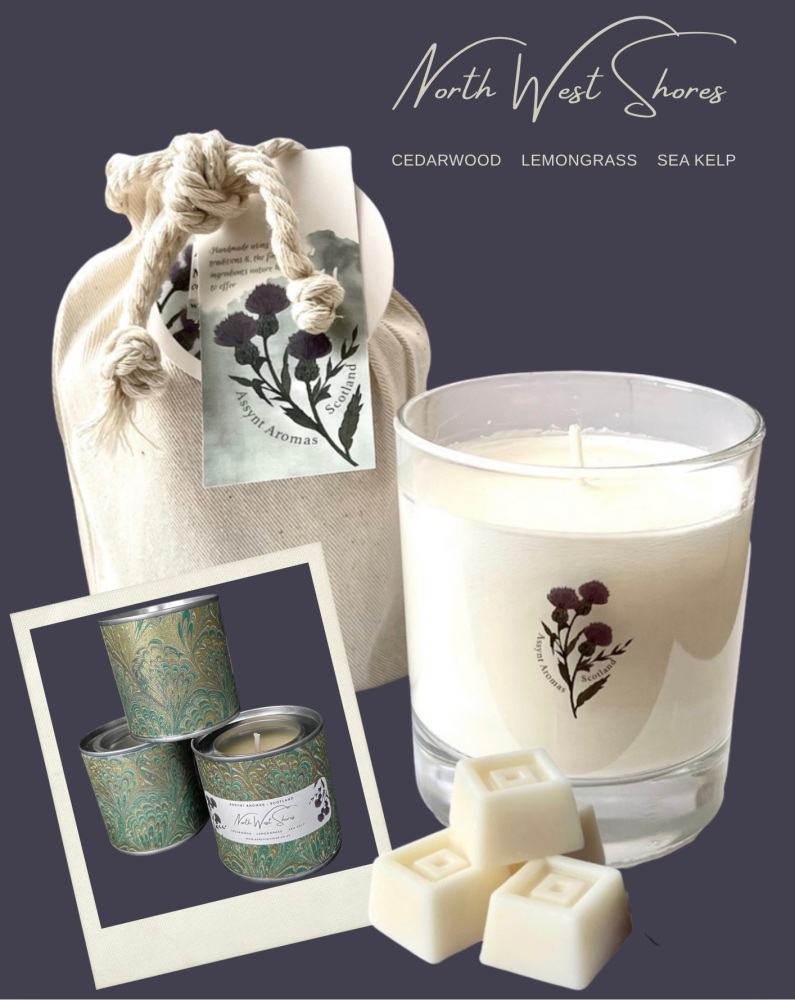NORTH WEST SHORES - natural essence aromatherapy with essential oil of Cedarwood, Lemongrass & Sea Kelp