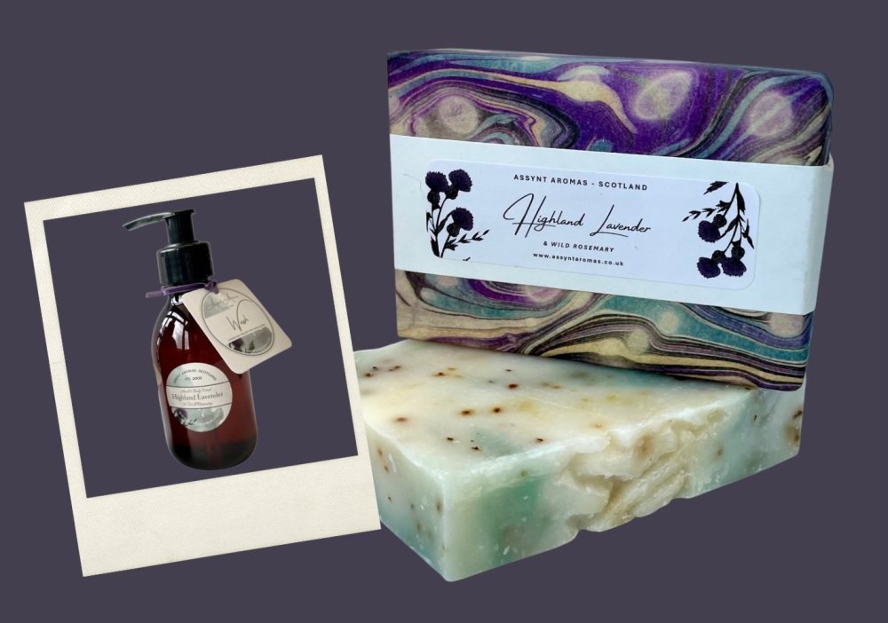 HIGHLAND LAVENDER & WILD ROSEMARY - handmade soap