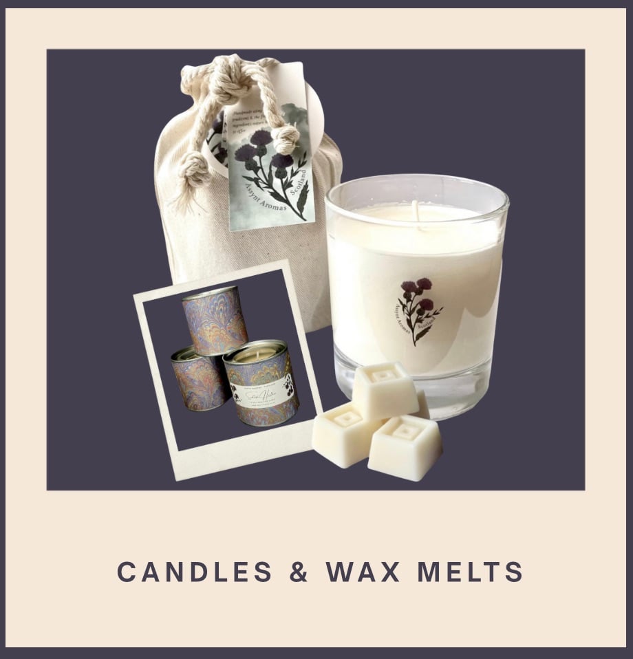 LUXURY CANDLES & WAX MELTS