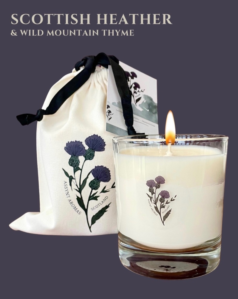 Scottish Heather & Wild Mountain Thyme  - Heather flowers & essential oil of thyme