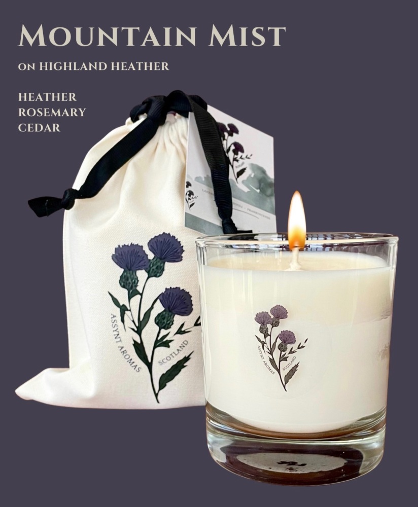 Mountain Mist on Highland Heather - Heather, rosemary & cedar