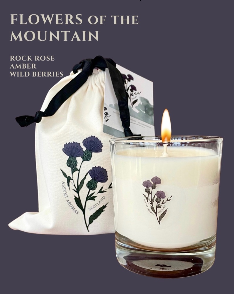 FLOWERS of the MOUNTAIN -  Rock Rose, Wild Berries & Crystal Amber