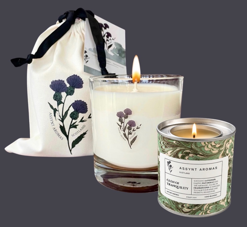 Glen of Tranquility - natural essence Aromatherapy with essential oil of Lavender, Patchouli & Frankincense