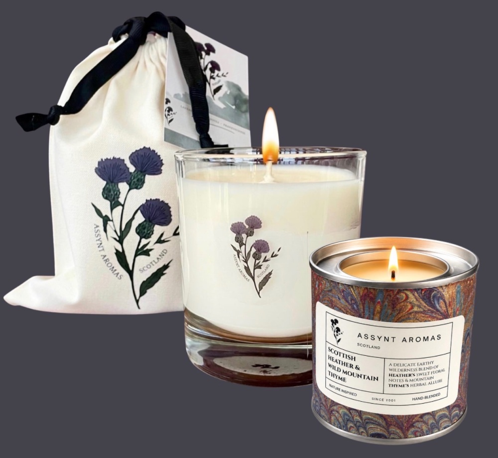 Scottish Heather & Wild Mountain Thyme  - Heather flowers & essential oil of thyme
