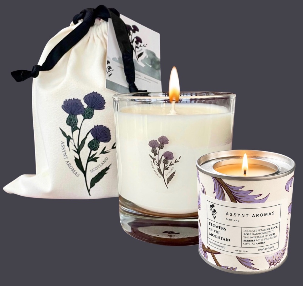 FLOWERS of the MOUNTAIN -  Rock Rose, Wild Berries & Crystal Amber