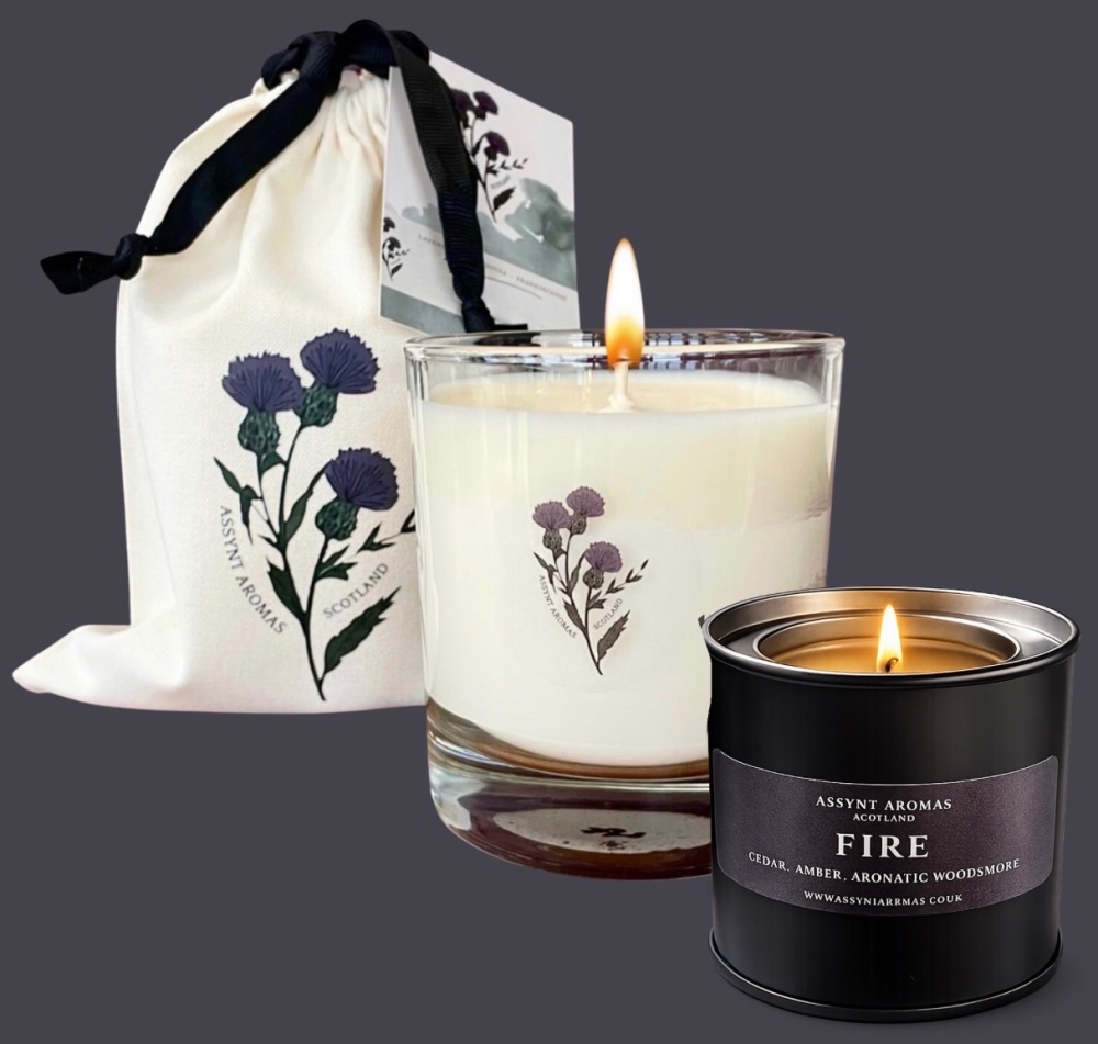 FIRE - cedar, amber, patchouli & aromatic wood smoke