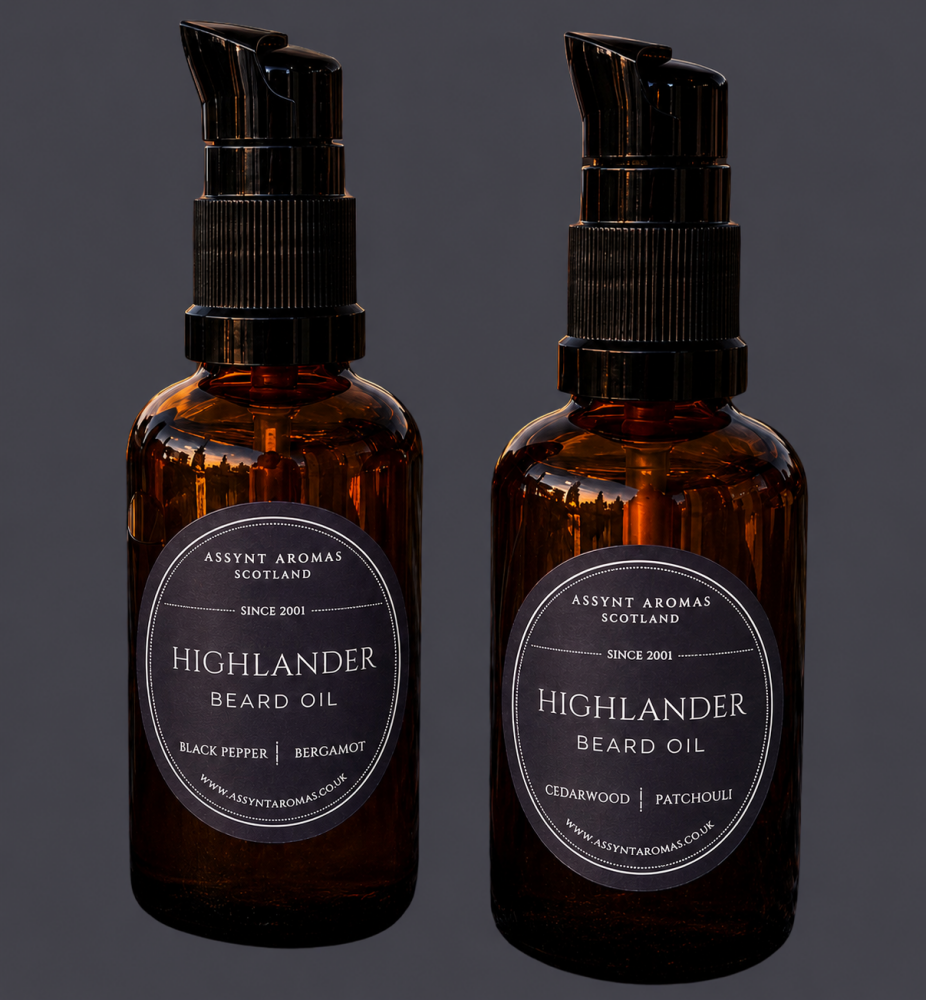 NATURAL BEARD OIL - Cedarwood & Patchouli - 50ml