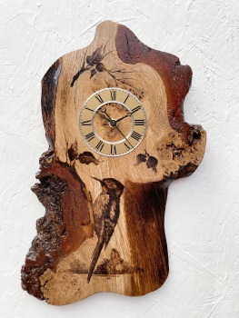 Woodpecker clock