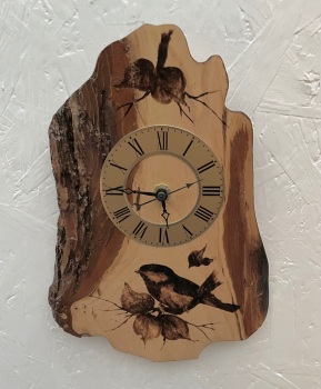 Great tit clock SOLD