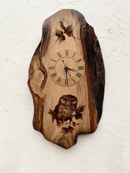 Little owl clock.