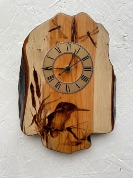 Kingfisher clock