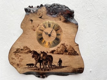 Ploughing clock