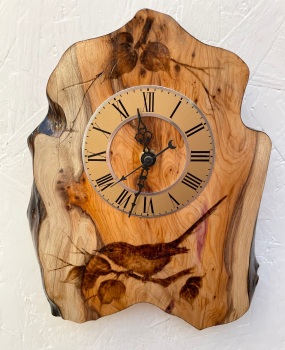 Wagtail clock SOLD