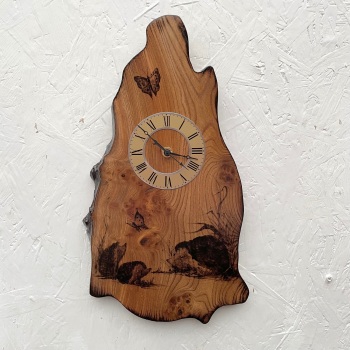 Hedgehog clock