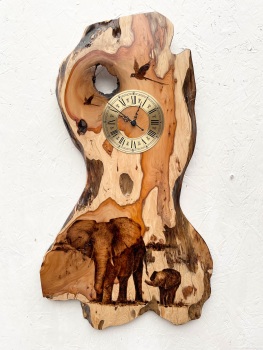 Elephant clock