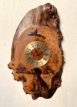 Spaniel clock springer