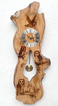 Barn Owl pendulum SOLD