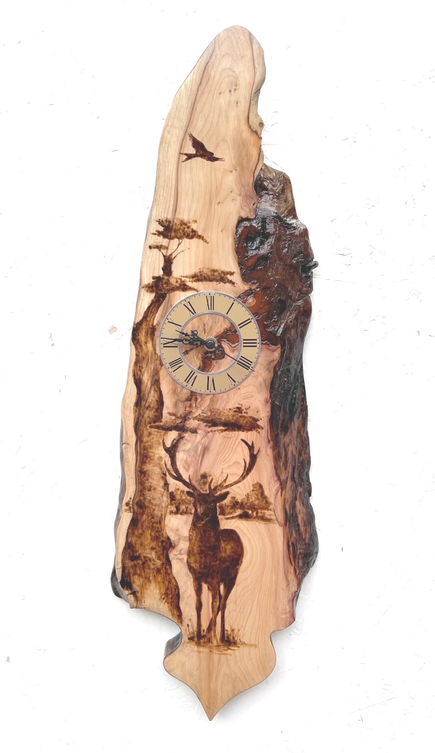 Stag clock