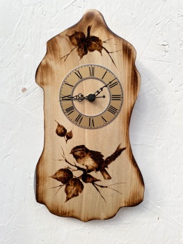 Bluetit clock