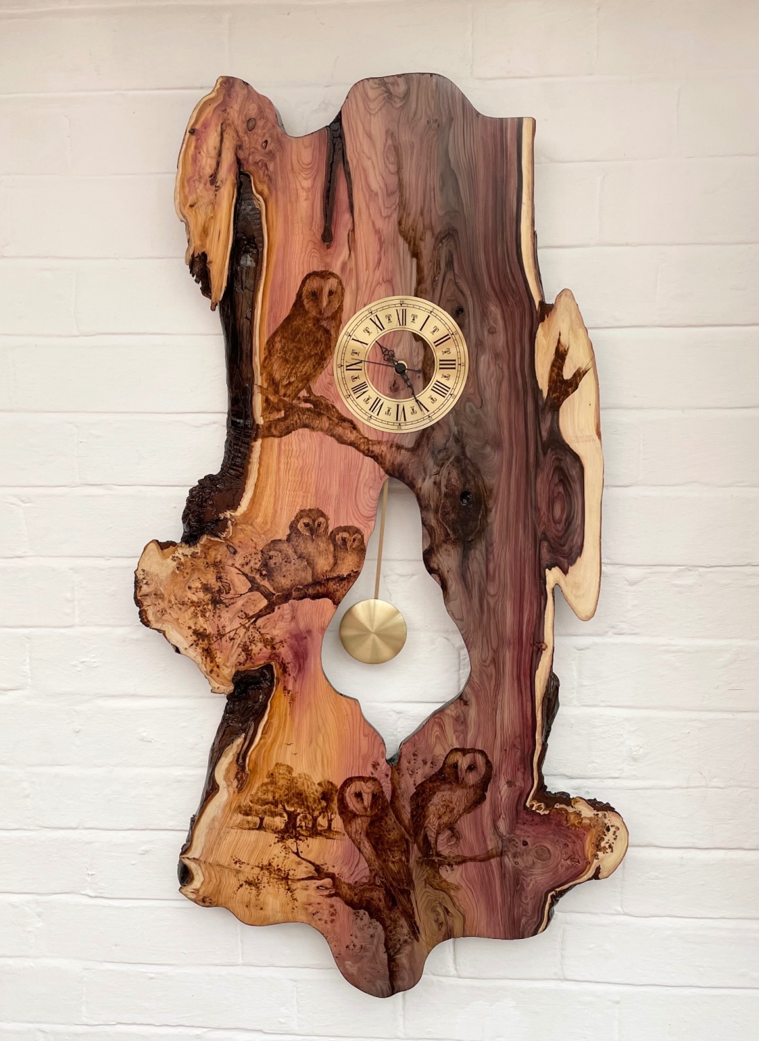 Barn Owl pendulum