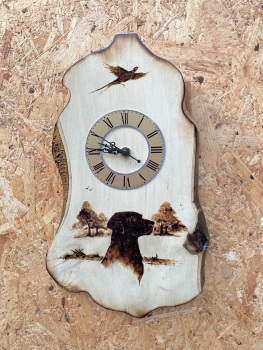Labrador clock
