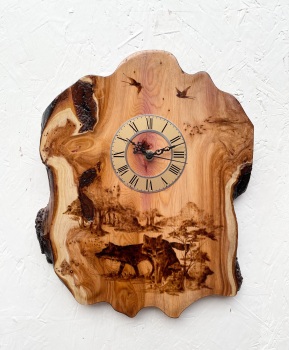 Fox clock