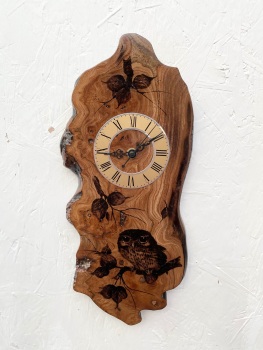 Little owl clock.
