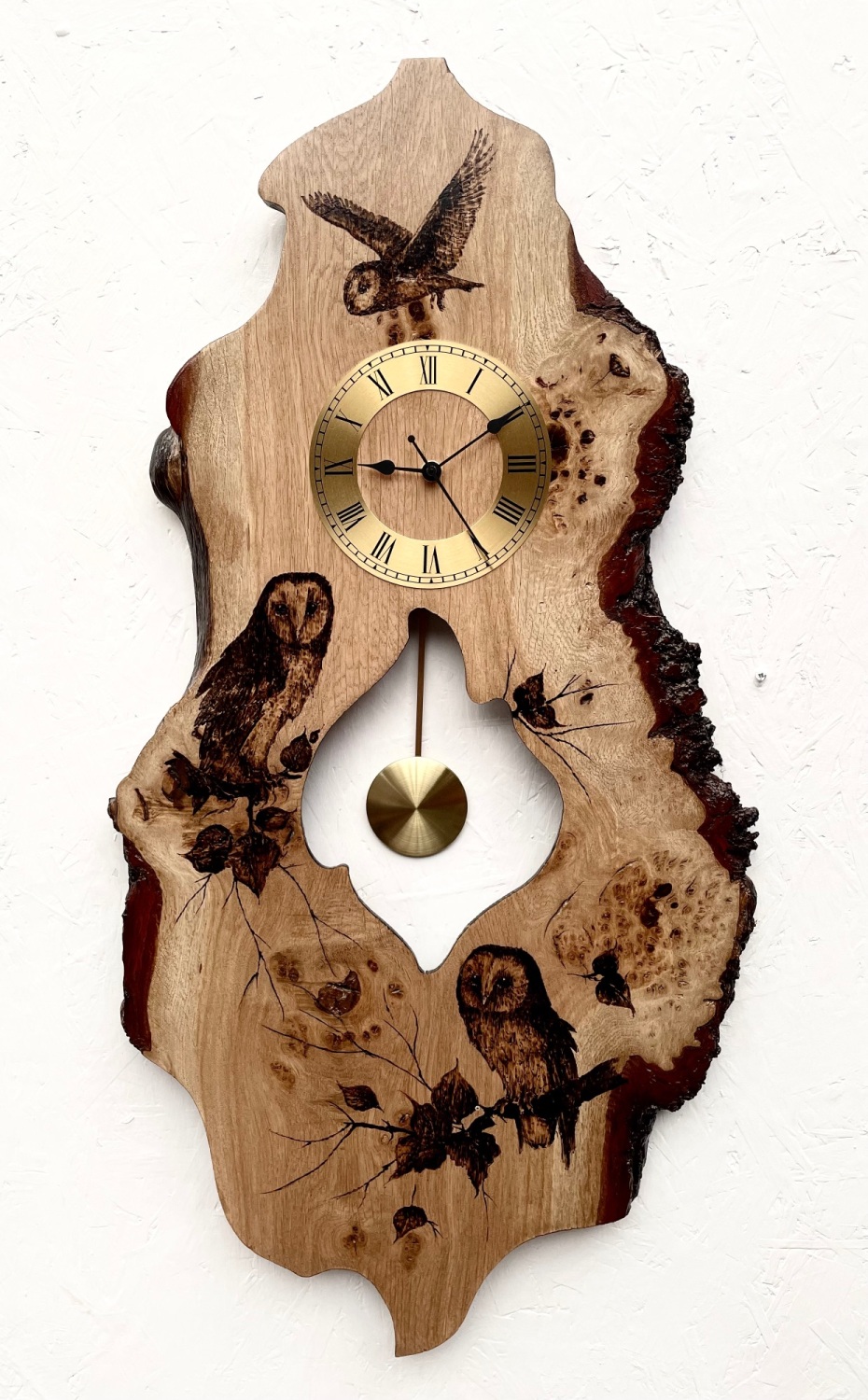 Barn Owl pendulum SOLD